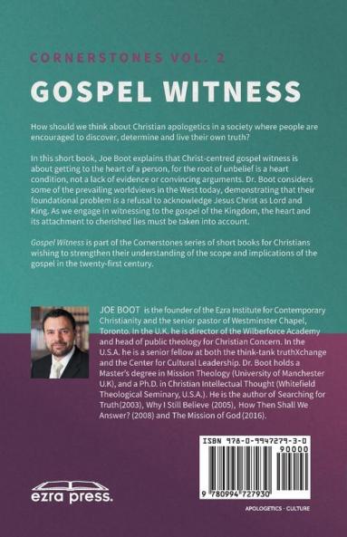 Gospel Witness: Defending & Extending the Kingdom of God: 2 (Cornerstones)