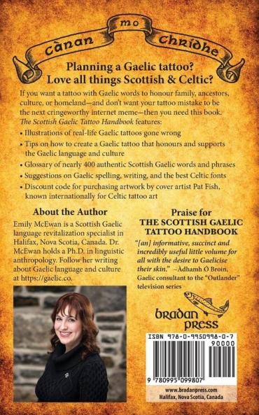 The Scottish Gaelic Tattoo Handbook: Authentic Words and Phrases in the Celtic Language of Scotland