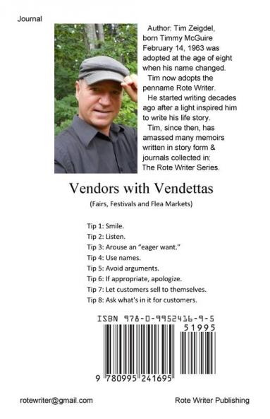 Vendors With Vendettas: Fairs Festivals and Flea Markets