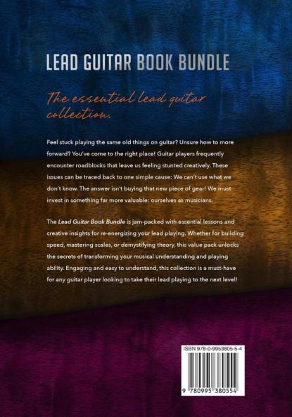 Lead Guitar Book Bundle: Lead Guitar Breakthrough + Learn Your Guitar Scales + 5-Minute Guitar Jams (Books + Online Bonus)