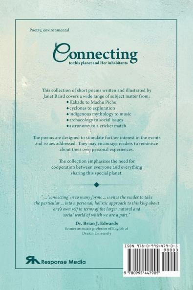 Connecting: to this planet and Her inhabitants