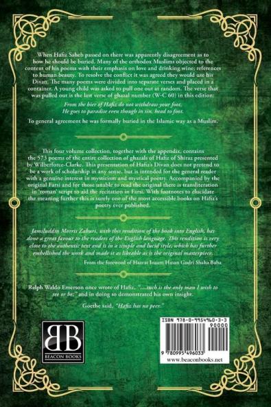 The Collected Ghazals of Hafiz - Volume 3: With the Original Farsi Poems English Translation Transliteration and Notes