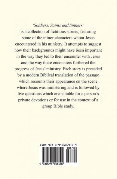 Soldiers Saints & Sinners: Background Biopics of Biblical Characters