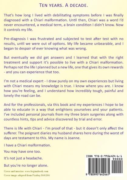 Chiari and Me - It's Not Just A Headache