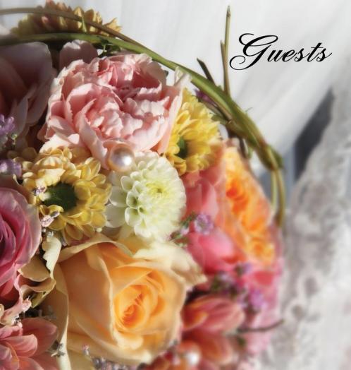 Wedding GUEST BOOK (Hardback) Visitors Book Comments Book Guest Comments Book House Guest Book Party Guest Book