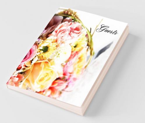 Wedding GUEST BOOK (Hardback) Visitors Book Comments Book Guest Comments Book House Guest Book Party Guest Book