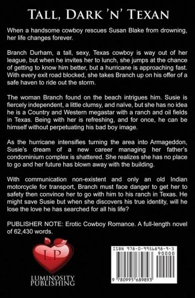 Tall Dark 'n' Texan: The thrilling adventure of a girl a hurricane and a sexy Texas cowboy: 1 (Texas Billionaire Brothers)