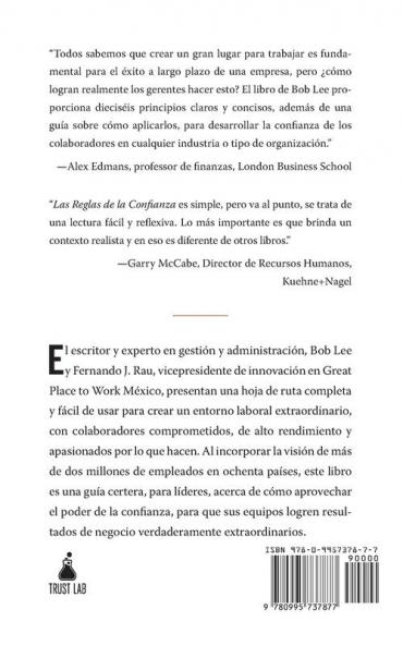 Las Reglas de la Confianza: Mexico Edition