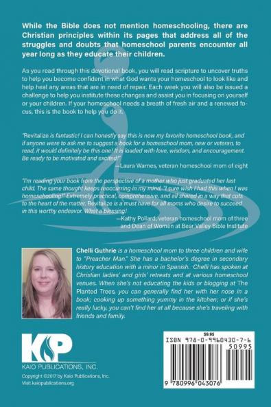 Revitalize: Breathing Life and Encouragement into Your Homeschool