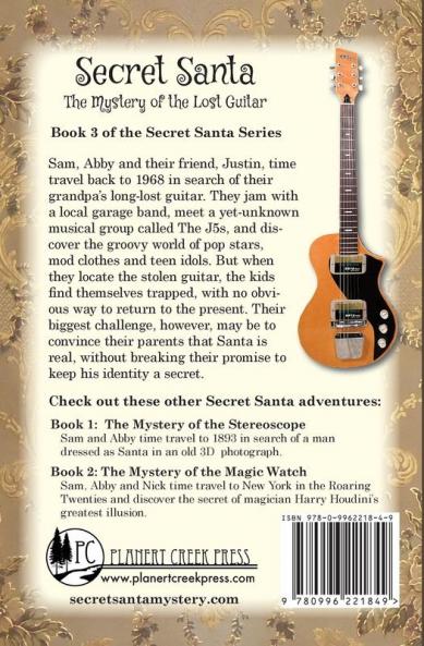 Secret Santa: The Mystery of the Lost Guitar: 3 (Secret Santa Mysteries)