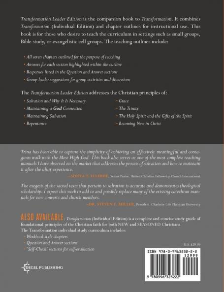 Transformation Leader Edition: Maximizing Salvation