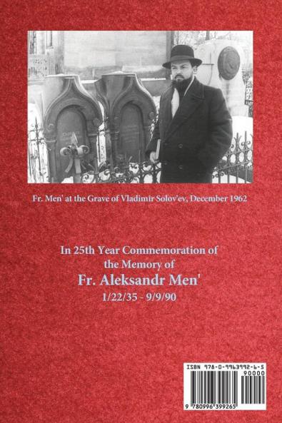 Russian Religious Philosophy: 1989-1990 Lectures