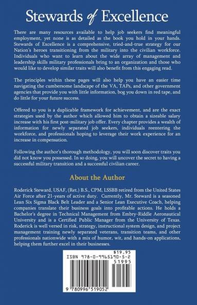 Stewards of Excellence: Leadership strategies for a successful military transition to a rewarding civilian career