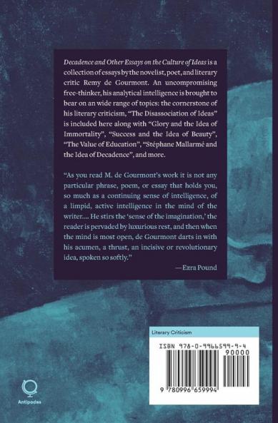 Decadence and Other Essays on the Culture of Ideas