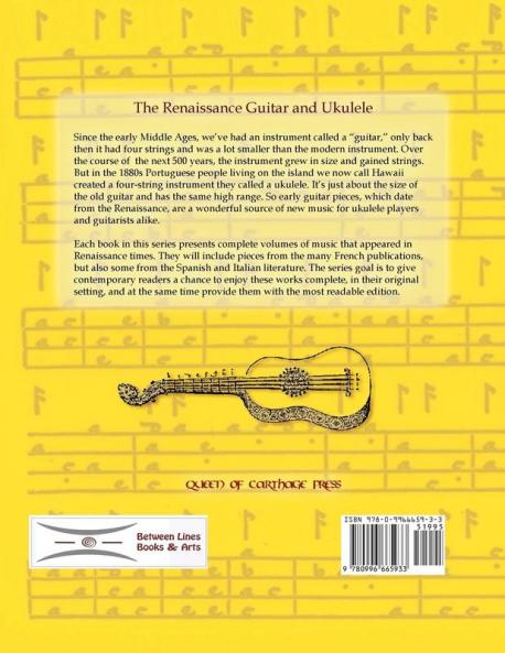 First Book of Songs Dances and Fantasies Guillaume Morlaye (1552): Edited and Transcribed for Guitar (Renaissance Guitar and Ukulele)