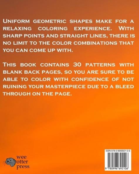 Geometric Patterns Coloring Book Volume 1 (Coloring Lovers)