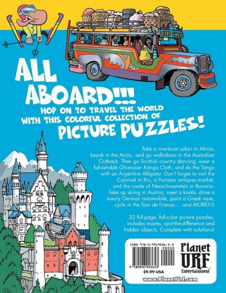 World Travel Puzzles & Mazes
