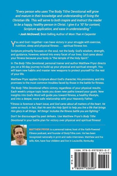The Body Tithe Devotional: Spiritual Encouragement For Your Fitness Journey
