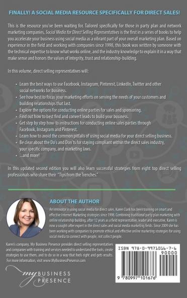 Social Media for Direct Selling Representatives: Ethical and Effective Online Marketing 2018 Edition
