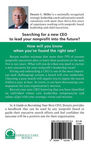 A Guide to Recruiting Your Next CEO: The Executive Search Handbook for Nonprofit Boards