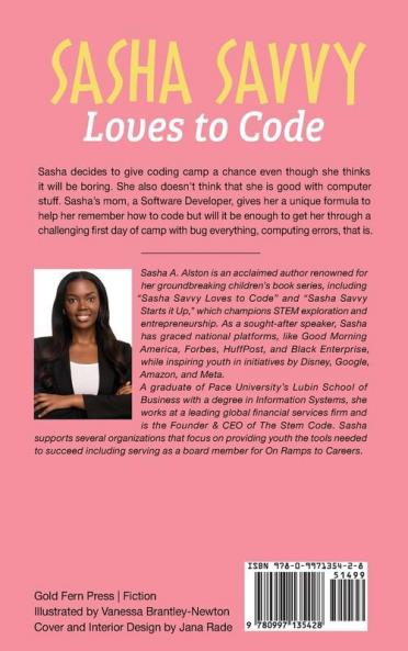 Sasha Savvy Loves to Code