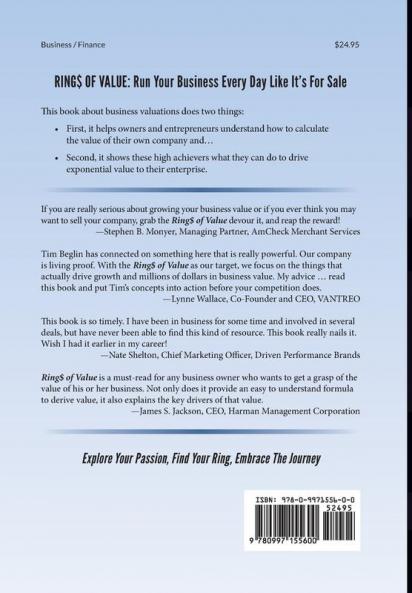 Ring$ of Value: Run Your Business Every Day Like It's For Sale