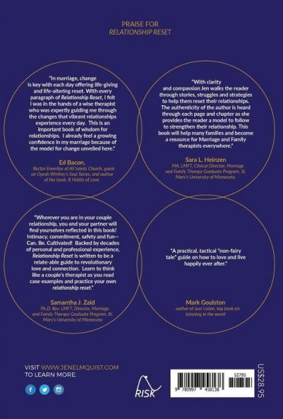 Relationship Reset: Secrets from a Couples Therapist that Will Revolutionize Your Love for a Lifetime