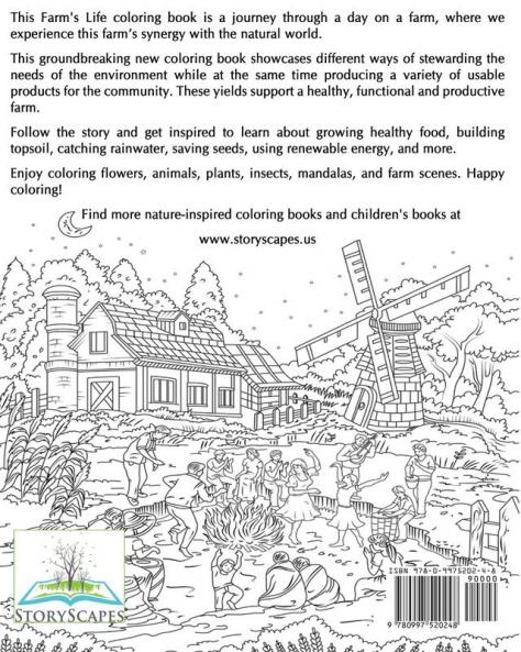 This Farm's Life Adult Coloring Book