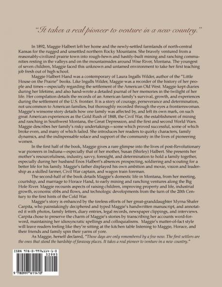 Maggie: From Indiana to Montana A Pioneer Woman's Story