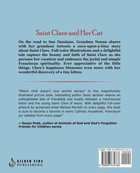 Saint Clare and Her Cat