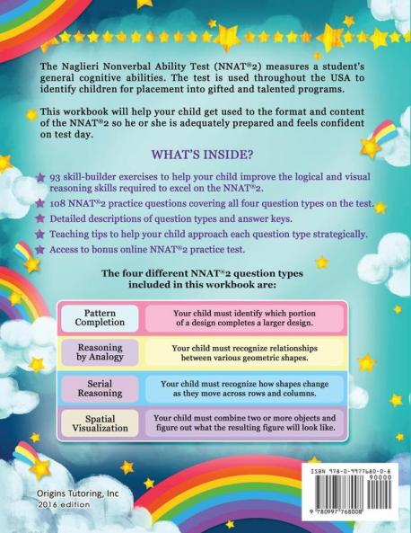 Gifted and Talented Test Preparation: NNAT(R)2 Prep Guide and Workbook