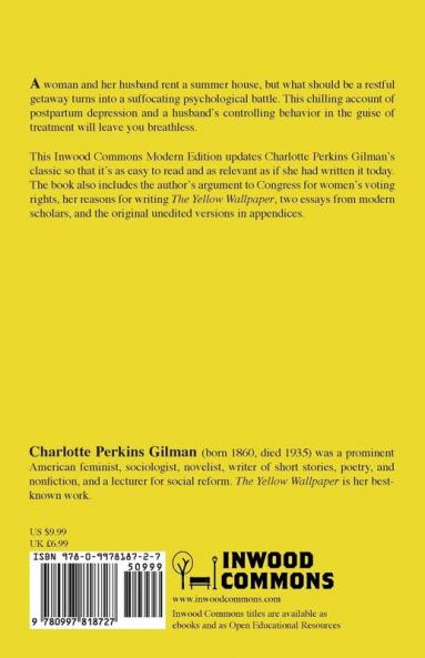 The Yellow Wallpaper (Inwood Commons Modern Editions)