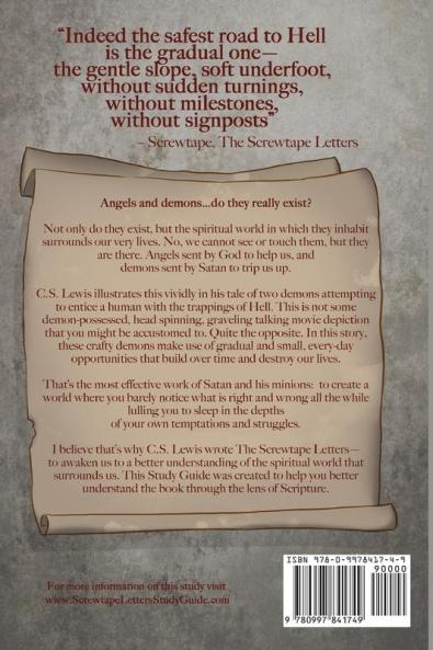 The Screwtape Letters Study Guide for Teens: A Bible Study for Teenagers on the C.S. Lewis Book The Screwtape Letters (CS Lewis Study)