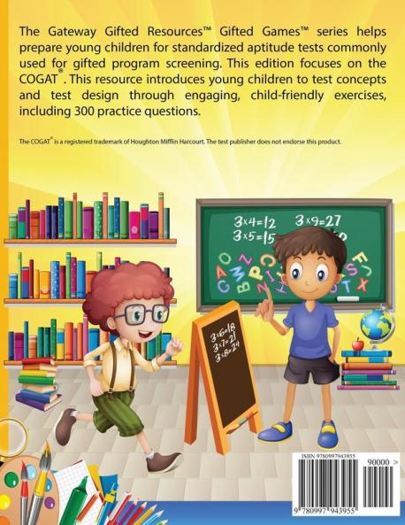 Gifted and Talented COGAT Test Prep Grade 2