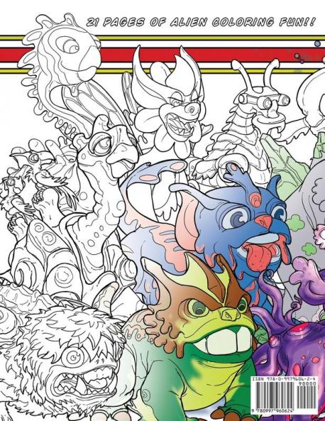 Adorable Aliens Coloring Book Volume 1