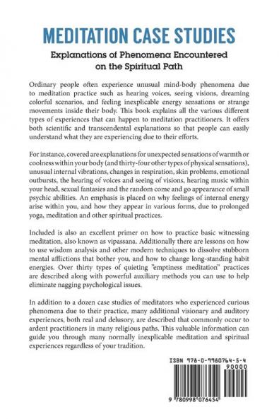 Meditation Case Studies