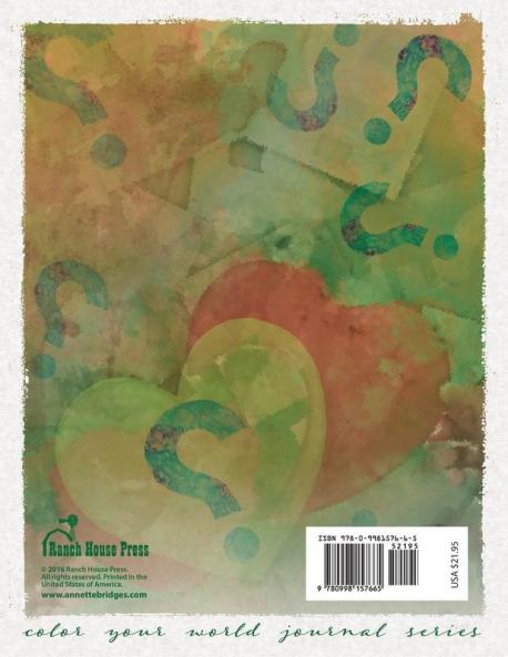 Questions For My Heart: 3 (Color Your World Journal)