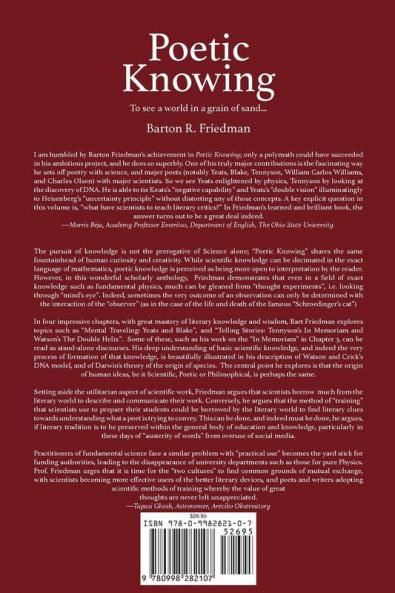 Poetic Knowing: From Mind's Eye To Poetic Knowing in Discourses of Poetry and Science