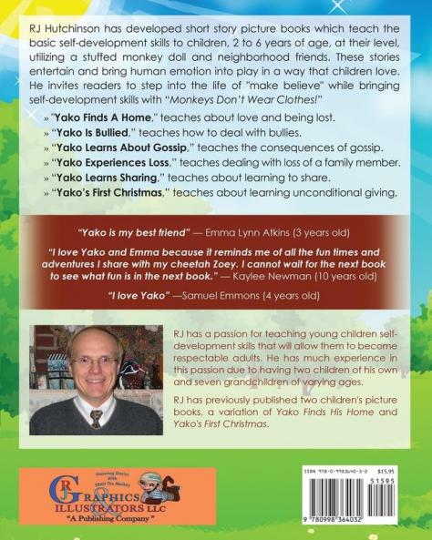 Monkeys Don't Wear Clothes!: Short Stories For Fun And Learning (Yako the Monkey)