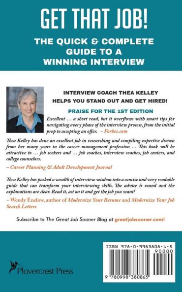 Get That Job!: The Quick and Complete Guide to a Winning Interview 2nd Edition