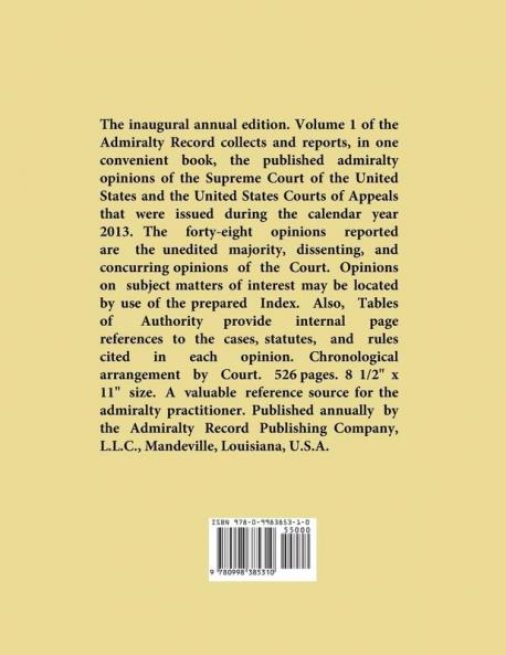 Admiralty Record