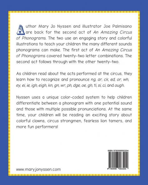 An Amazing Circus of Phonograms-Act 2: An excellent resource book for teachers and parents: 3