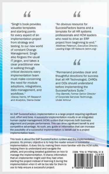 Implementing SAP SuccessFactors