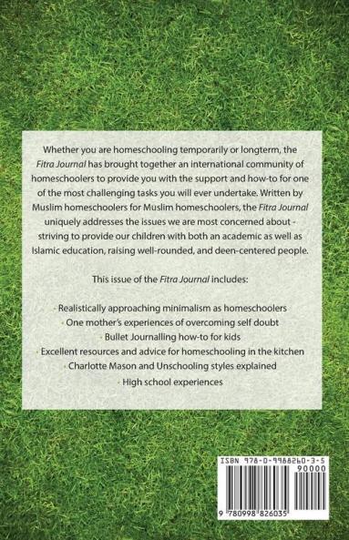 Fitra Journal ⼁Muslim Homeschooling Kindergarten to College: Issue Three