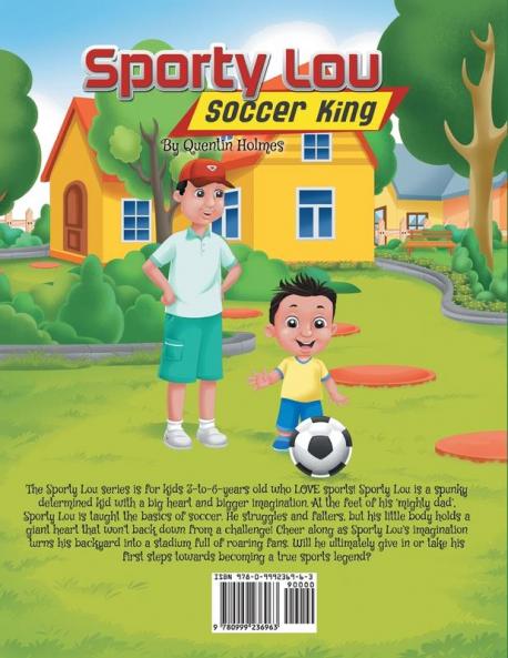 Sporty Lou - Coloring Book: Soccer King (multicultural book series for kids 3-to-6-years old): 1