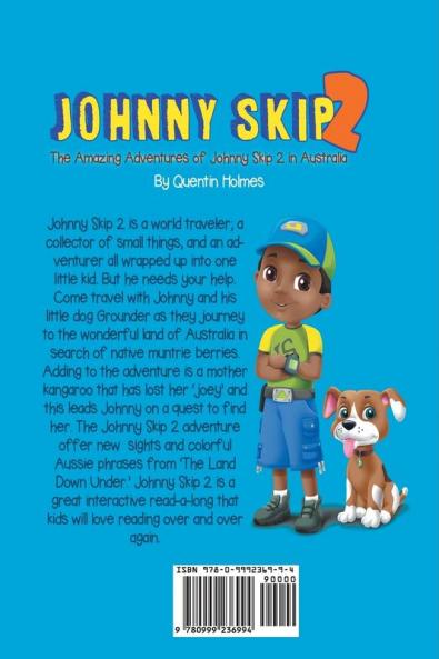 Johnny Skip 2 - Picture Book: The Amazing Adventures of Johnny Skip 2 in Australia (multicultural book series for kids 3-to-6-years old): 1