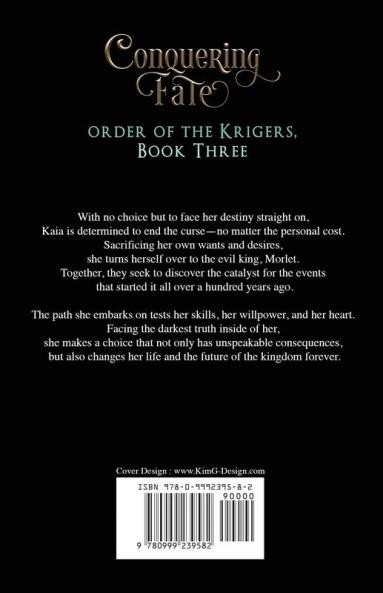 Conquering Fate: Order of the Krigers Book 3
