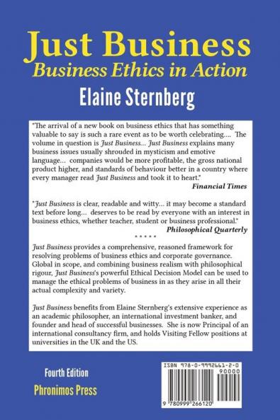Just Business: Business Ethics in Action