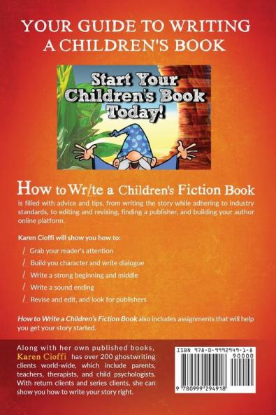 How To Write A Children's Fiction Book
