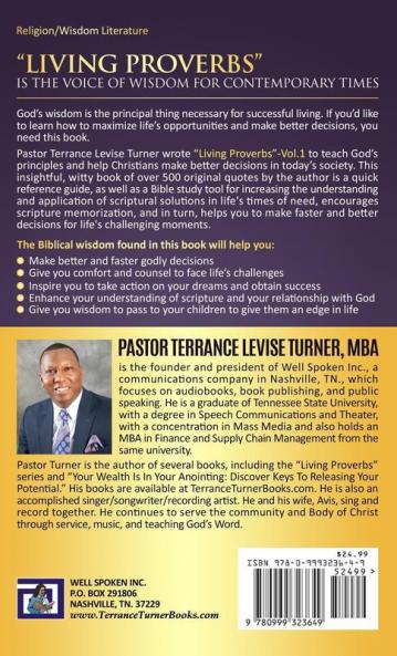 Distinguished Wisdom Presents . . . Living Proverbs-Vol.1